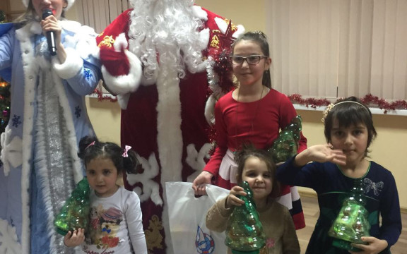 Елка в кризисном центре